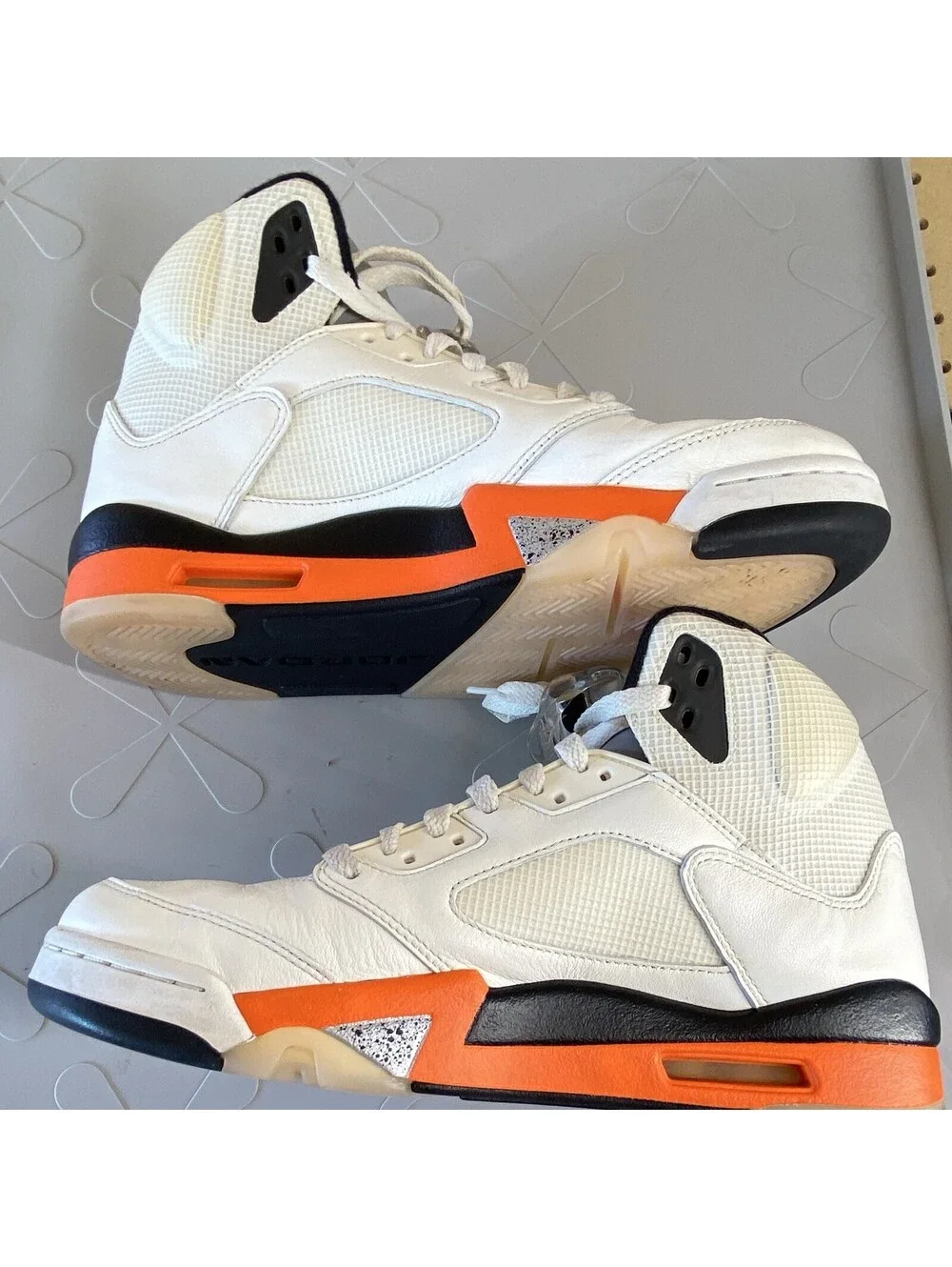 Air Jordan 5 Retro DC1060-100 Shattered Backboard Men's Sneakers Size 9.5